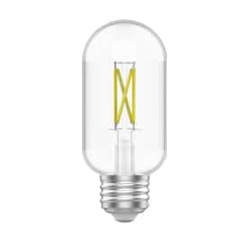 Votatec VO-FT45W7-26-50-D, T45 Cross Filament LED, 120V, 7W, 800 Lumens, 5000K Natural Light, E26 Base, Dimmable, 5 Packs