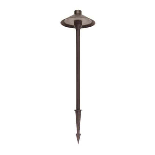Votatec VVO-GDPW8-3WAY-12, Landscape Path Light, 3CCT Adjustable, 8W, 3000/4000/5000K, 500-520 LM, 12VAC/DC, Bronze