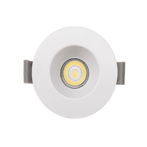 Votatec VO-RP1W7-120-D-5WAY / WH, 1″ Round Module Downlight, 5Way CCT Adjustable, 7W, 500 Lumens, 2700/3000/3500/4000/5000K, 120V, Triac Dimming, White