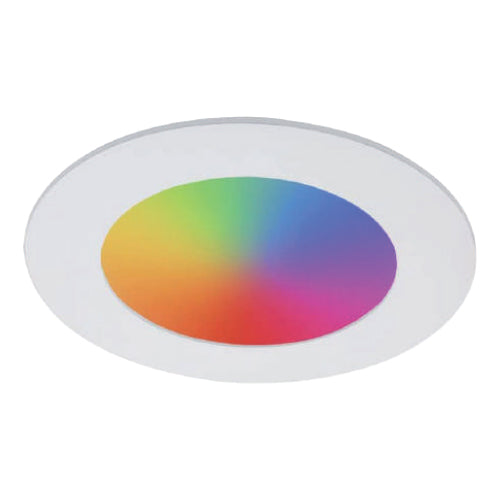 Votatec VO-RP4W10-120-WIFI, 4" Round LED Smart Panel Downlight, WIFI+RGB+BT, 2700K-6500K, 10W, 120V, 700 Lumens, Dimmable