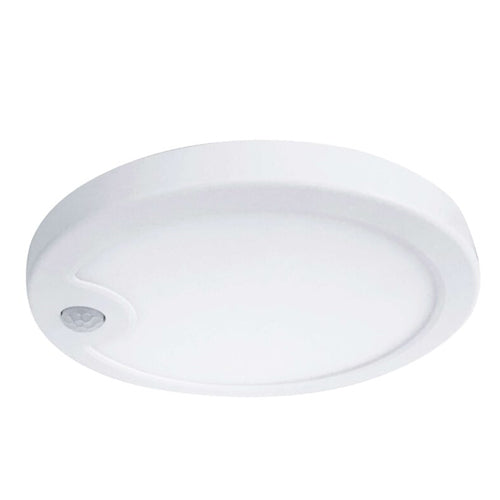 Votatec VO-RP5W8-120-3WAY-PIR, Sensor 5” LED Slim Flush Mount, CCT Adjustable, 8W, 3000/4000/5000K, 120V, 600 Lumens, White