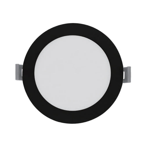Votatec VO-RP6W12-120-D-5WAY/BK,  6″ LED Slim Round Panel Downlight, CCT Adjustable, 12W, 2700/3000/3500/4000/5000K, 120V, 960 Lumens, Dimmable, Black