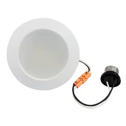 Votatec VO-RR4W9-120-D-4WAY, 4" LED Round Retrofit Downlight, CCT Adjustable, 3000/4000/5000K/Auto, 9.3W, 120V, 700 Lumens, Dimmable