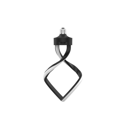 Votatec VO-SPW12-120-26-D-3WAY, Spiral LED, 3Way CCT Adjustable, 12W, 3000K/ 4000K/ 5000K, 1000 Lumens, 120V, E26 Base, Dimmable, Black