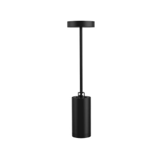 Votatec VO-TRKW30CY-120-5WAY/BK, Pendant Cylinder Light, CCT & Power Adjustable, 30/25/20W, 2700/3000/3500/4000/5000K, 2700 Lumens, 120VAC, 20°-50° Zoomable, Black Finish