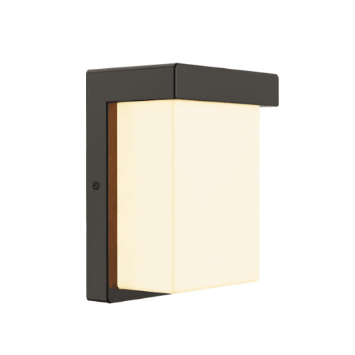 Votatec VO-WL18W-SM-3WAY, 8″ Square LED Wall Light, 3Way CCT Adjustable, 18W, 1500 Lumens, 3000/4000/5000K, Dimmable, Black