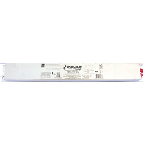 Fulham WH8-120-L, Workhorse 8 Instant Start Fluorescent Solid State Electronic Ballast, 120VAC 60Hz Input, 1.8A Max, 220W Max, Linear Case, Side Leads