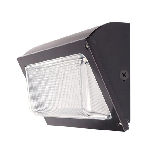 Etlin-Daniels WP5M-M50WC0P-CD, Multi Wattage and 3CCT Selectable LED Wall Pack with Photocell, 120-347V, 30W/40W/50W, 0-10V Continuous Dimming, Dark Bronze Finish