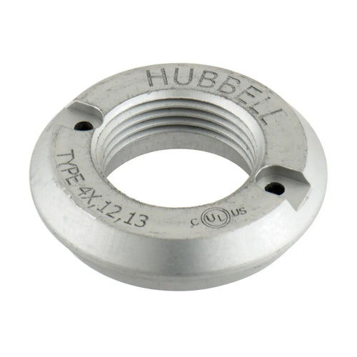 Hubbell WTSS310, Adapter for Use with Deluxe Cord Grips or Liquidtight Conduit Fittings, 4 and 5 Wire, Anodized Aluminum