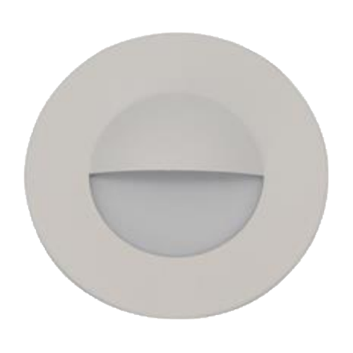 Lotus WWT-WH-107, Wall Wash Eyelid White Trim for AD-107T pucks