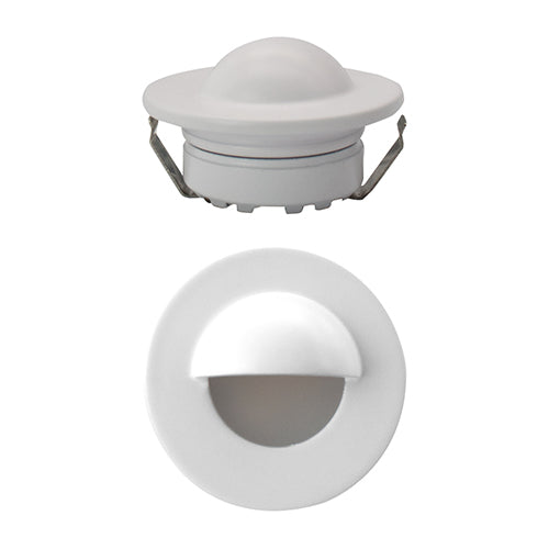 Lotus WWT-WH-108, Wall Wash Eyelid White Trim for AD-108 mini pucks