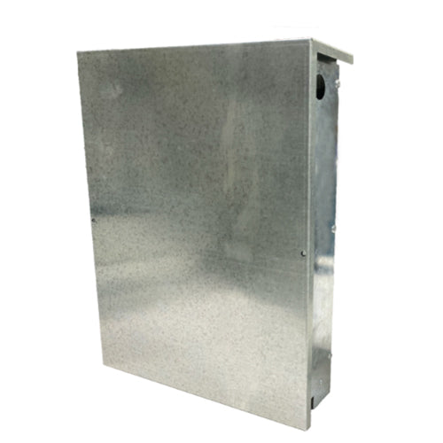 Ventex X-C-QB-SLIM-D, Slim Box LED Enclosure, Double, Dimensions With LID:10.9855”W x 13.9855”H x 3.298”D, Inside Dimensions: 10.125”W x 12.851”H x 2.5”D