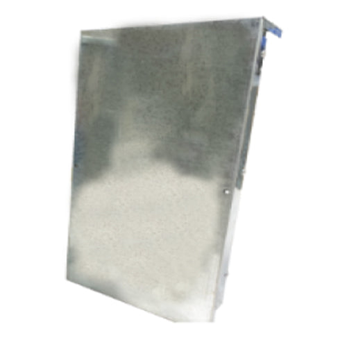 Ventex X-C-QB-SLIM-S, Slim Box LED Enclosure, Single, Dimensions With LID:6.875”W x 13.9855”H x 3.298”D, Inside Dimensions: 6”W x 12.851”H x 2.5”D