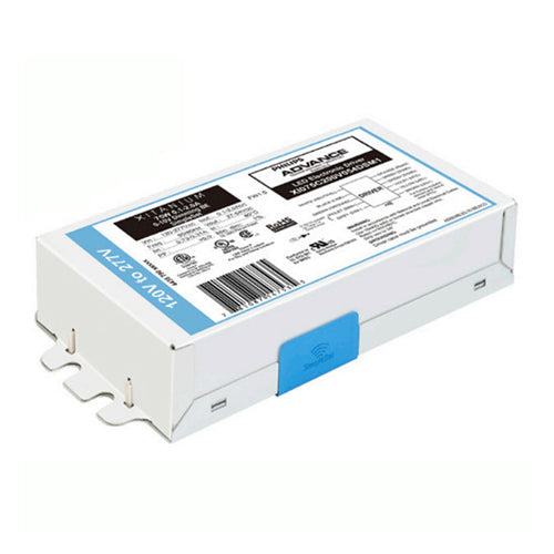 Philips XI075C200V054DSM1, Xitanium LED Driver, Output 75W 27-54VDC 0.1-2.0A, 0-10V Dimming, SimpleSet Programming, Wire Bottom Entry, 120-277VAC Input