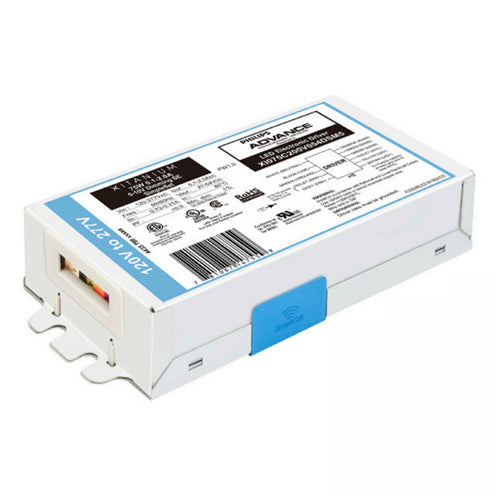 Philips XI075C200V054DSM5, Xitanium LED Driver, Output 75W 27-54Vdc 0.1-2.0A, 0-10V Dimming, SimpleSet Programming, Wire Side Entry, 120-277VAC Input