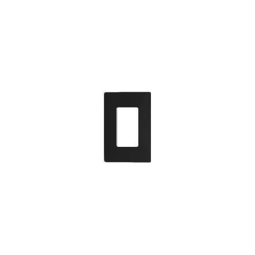 Votatec YGC-009-NS /BK, 1 gang Screwless Wall plate, Black