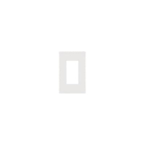 Votatec YGC-009-NS /WH, 1 gang Screwless Wall plate, White