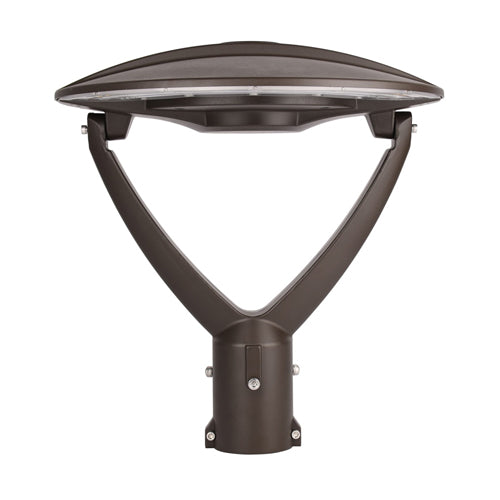 Votatec YR-TP421-W60/80/100-MTCP-P-S-HV(30/40/50K), Post Top LED With Plug for  Photocell, CCT & Power Adjustable, 3000/4000/5000K, 60/80/100W, 120-347VAC, 7800-13000LM, Dimmable