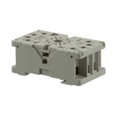 Carlo Gavazzi ZPD8XA, Din Rail Socket for Octal Relay, 8 Pin, for RCP Relays and RCI Relays