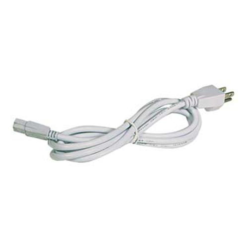 Liteline ALFT6000-WH-3, 6-foot Power Cord for 3-Wire System, White
