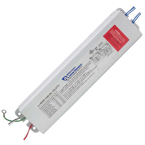 Allanson EESB-1048-26MV, EESB Series Electronic Sign Ballasts, For use with VT12 HO, T8 HO, and Slimline Lamps 208-347 Volts, 50/60Hz, 2 to 6 Lamps, 10ft to 48ft Total Lamp Footage