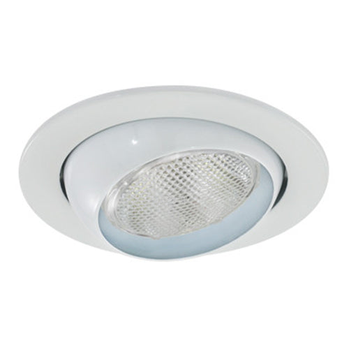 Liteline HV4-TH4004-WH, 4″ Tilting White Eyeball Trim, 120V, 50W, PAR20