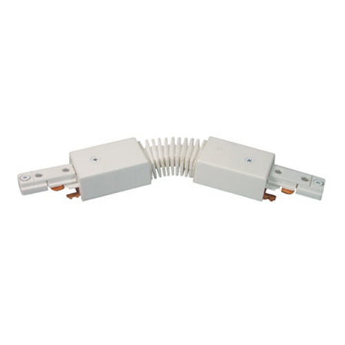 Liteline ATKC05-WH, A-Line Track Flexible Connector, 20A, 120V/60Hz, White Finish