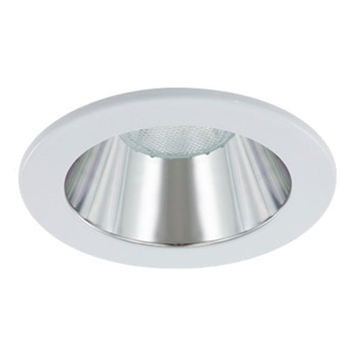 Liteline HV4-TH4002-CH, 4″ Smooth Chrome Baffle Trim, 120V, 50W, PAR20