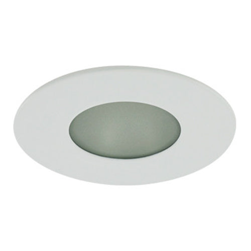 Liteline HV4-TH4013-FWH, 4″ Flat White Shower Trim, 12V and 120V, 35W Max.