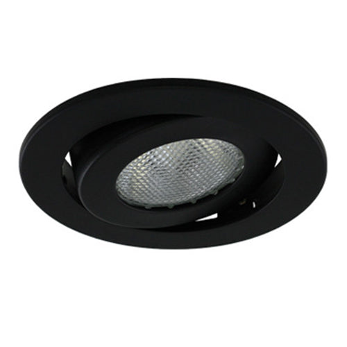 Liteline HV4-TH4018R-BK, 4″ Flat Black Gimbal Trim, 120V, Max. 50W, PAR20