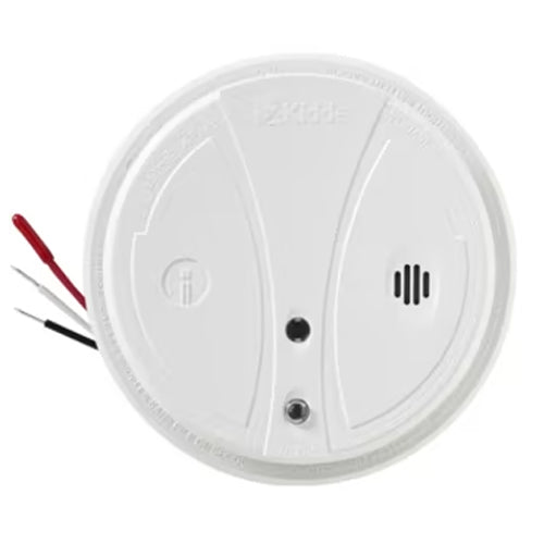 Kidde i12040ACA/i12040CA, Ionization Sensor Smoke Alarm with Hush Button, 120V AC Hardwire and 9V Battery Backup, Ordering P/N #: P1275CA