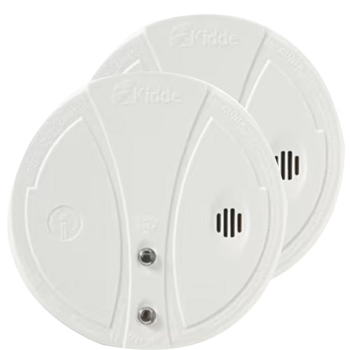 Kidde i9060CAKT, 9V Battery Operated Smoke Alarm with Hush, Ionization Sensor, Twin Pack, Ordering P/N #: 0916CAKT