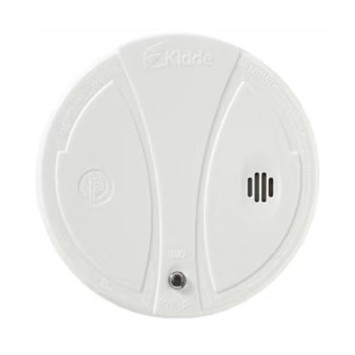 Kidde p9050CA, Photoelectric Sensor Smoke Alarm with Hush Button, 9V Battery Operated, Ordering P/N #: PE9KCA