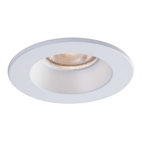 Liteline RA2-7F-DTW90WH, 2" LUNA LED Dim-To-Warm Round Fixed Recessed Fixture, 7W, 100-135V, 3000K-2000K, Dimmable, White Finish