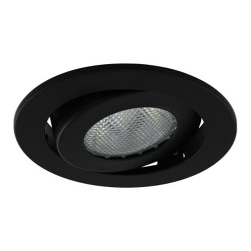 Liteline RTM4018R3-BK, 4″ Black Gimbal Trim, 120V, Max. 50W, PAR20