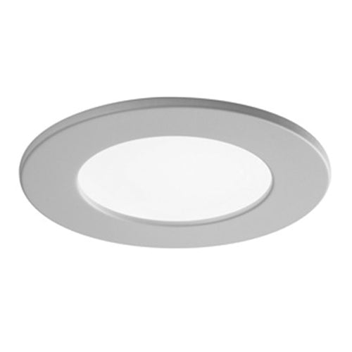 Liteline SLM4-12W-DTW-WH, 4" Slim LED Round Plus Downlight, 12W, 100-135V, Dim-to-Warm 3000-2000K, Up to 620 Lumens, Dimmable, White Finish