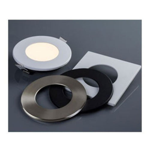 Liteline SLM4-XLRING-WH, XL Trim Ring for 4" Round SlimLED™, White Finish