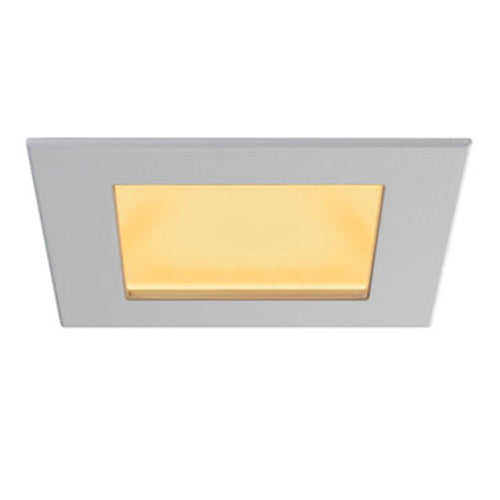 Liteline SLM4IS-3020DTW-WH, 4" Indirect Square Dim-To-Warm LED Recess Retrofit, 9W, 100-135V, 3000-2000K, Up to 500 Lumens, Airtight, Dimmable, White Finish