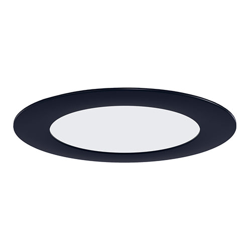 Liteline SLM5-CCT-BK, 5" Round SlimLED Original Recessed Downlight, 15W, 100-135V, 2700/3000/3500/4000/5000K, 1115 Lumens, IC Rated, Dimmable, Black Finish