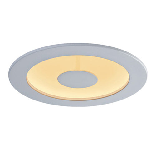 Liteline SLM6I-3020DTW-L-WH, 6" Indirect Round Low Glare Reflector Dim-To-Warm LED Recess Retrofit Light Fixture, 12W, 100-135V, 3000-2000K, Up to 750 Lumens, IC Rated, Dimmable, White Finish