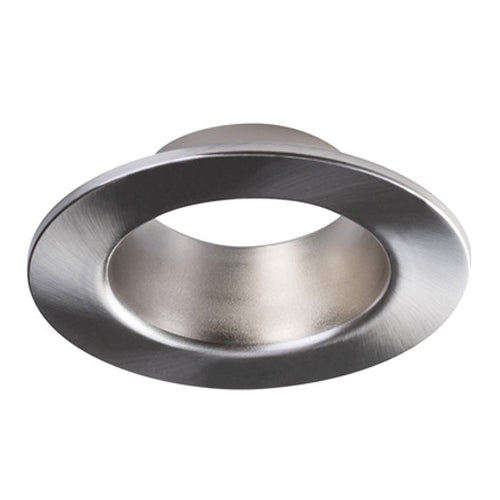 Liteline SLMB4-12W-RT-BN, Magnetic Trim for 4" SKYE Fixtures, Round, Brushed Nickel Finish