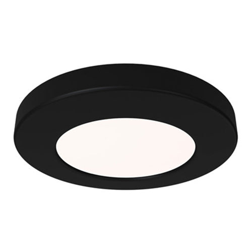 Liteline SLMT6-RT-BK, Optional trim for 6" SlimLED Multi, Black Finish